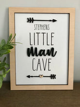 Load image into Gallery viewer, ‘Little Man Cave’ Sign
