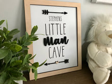 Load image into Gallery viewer, ‘Little Man Cave’ Sign
